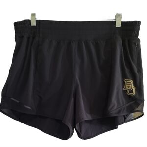 Lululemon Hotty Hot Shorts in Black Baylor University Logo 14 3.5" inseam